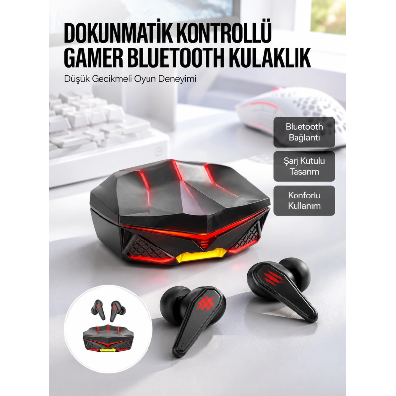 Bluetooth Kulaklık Hd Ses Kaliteli Işıklı Metal Kasa Ios Android Uyumlu Mikrofonlu Yeni Nesil Bluetooth Kulaklık Hd Ses Kaliteli Işıklı Metal Kasa Ios Android Uyumlu Mikrofonlu Yeni Nesil