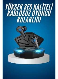 Bluetooth Kulaklık  Kulaklığı Rgb Işıklı Oyunlarda Düşük Gecikme