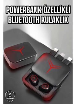Bluetooth Kulaklık Powerbank Özelliği Yüksek Ses Kaliteli Tws Kulaklık