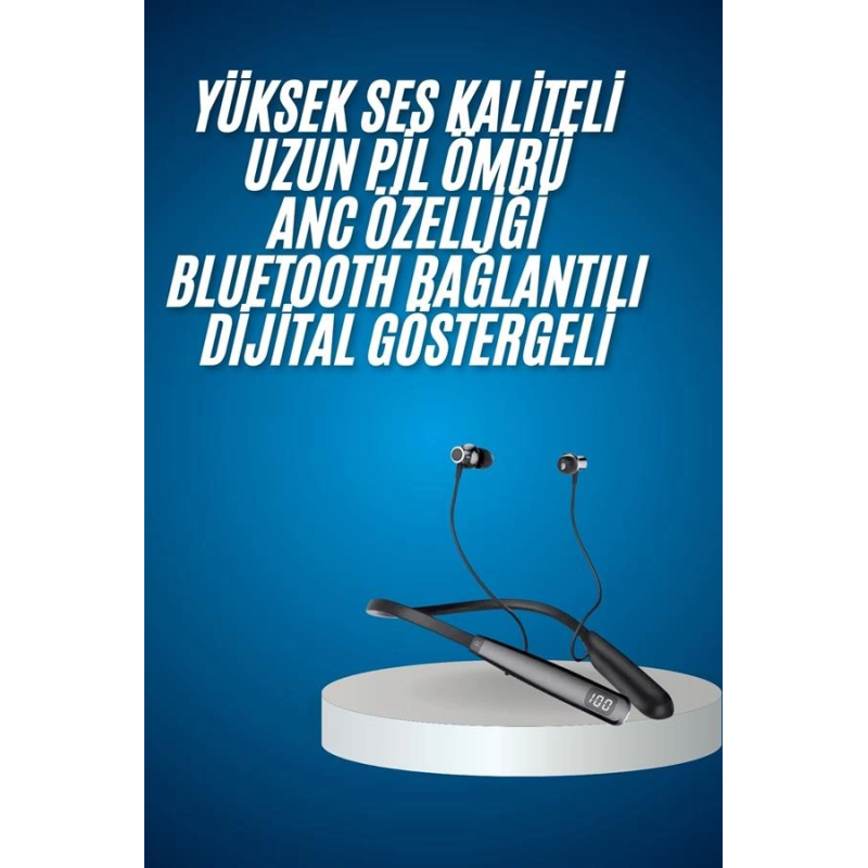 Bluetooth Kulaklık Şarj Göstergeli 100 Saat Şarj Kapasiteli Sporcu Kulaklık Bluetooth Kulaklık Şarj Göstergeli 100 Saat Şarj Kapasiteli Sporcu Kulaklık