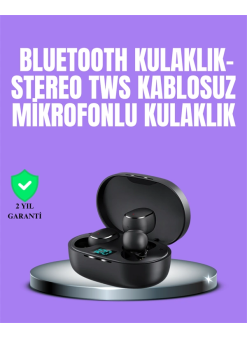 Bluetooth Kulaklık Tws Yüksek Ses Kaliteli Kesintisiz Dijital Göstergeli Kulaklık