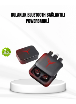 Bluetooth Powerbank Kulaklık – Kablosuz, Uzun Pil Ömrü, Dokunmatik Ve Yüksek Ses Kalitesi