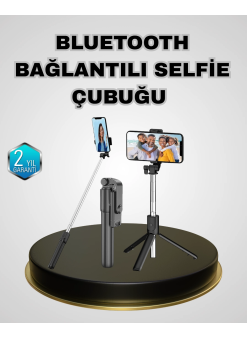Bluetooth Selfie Çubuğu – Kablosuz, Hafif Ve Yüksek Çözünürlüklü Çekim İçin