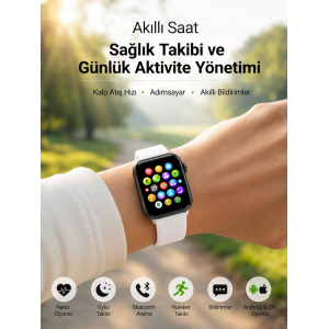 Bluetooth Telefon Görüşmesi Ve Akıllı Bildirim Özellikleriyle Günlük Hayatınızı Kolaylaştıran Akıllı Saat