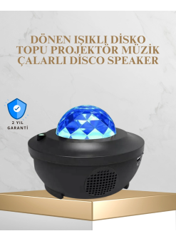 Bluetooth & Usb Müzik Çalar Gece Lambası – 50 m² Kapsama, Uzaktan Kumanda