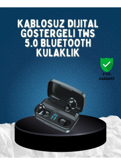 Bluetooth V5.0 Teknolojili Parmak Dokunmatik Kontrol Kulaklık Seti