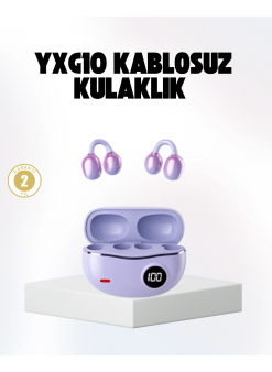 Bluetooth Yxg10 Kulak Arkası Tasarım Cilt Dostu Silikon Hafif Yapı