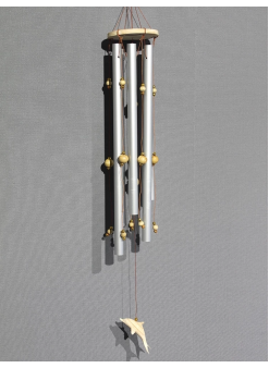Boncuklu Metal Rüzgar Çanı 3dıarta-29