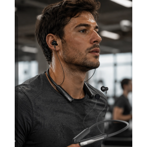 Boyun Askılı Bluetooth Kulaklık Extra Bass Ve Ses Değiştirme Modlu