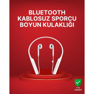 Boyun Askılı Kablosuz Kulaklık – Uzun Süreli Batarya Performansı