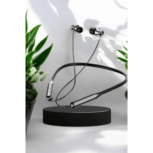 Boyun Bantlı Kablolu Kulaklık Anc Özelliği Uzun Şarj Süreli Sporcu Kulaklığı 100 Saat