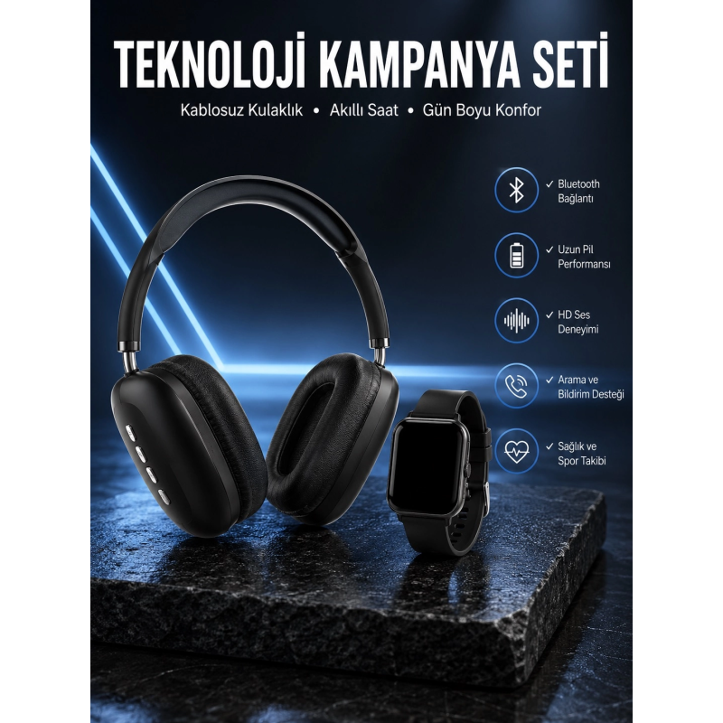 Boyun Bantlı Kulaklık Ve 7 Kordonlu Yeni Nesil Akıllı Saat Kampanyası Yüksek Ses Kaliteli Boyun Bantlı Kulaklık Ve 7 Kordonlu Yeni Nesil Akıllı Saat Kampanyası Yüksek Ses Kaliteli