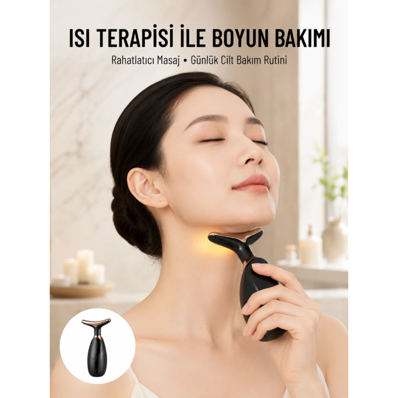 Boyun Cilt Yüz Sıkılaştırıcı Güzellik Cihazı Boyun Cilt Yüz Sıkılaştırıcı Güzellik Cihazı