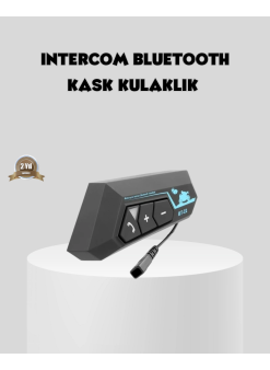 Bt22 Kask İçi Bluetooth Kulaklık Hızlı Eşleşme Ve Gürültü Önleyici Mikrofon
