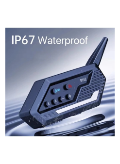 Bt62 Motosiklet Kask Kulaklığı Bluetooth Intercom 2 Intercom Bağlantılı