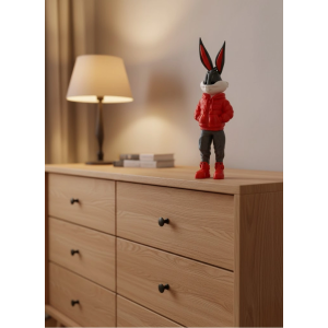 Bugs Bunny Büyük Boy Figür 10×34 Cm Salon Dekoru