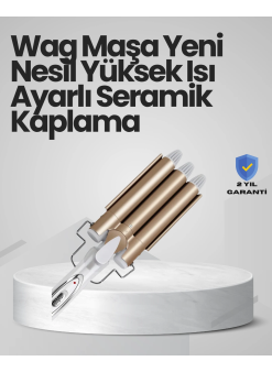 Bukle Saç Maşası – Kolay Kullanım, Sağlıklı Bukleler Yüksek Isılı