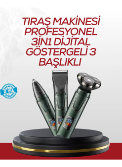 Burun, Sakal Ve Saç İçin Erkek Tıraş Cihazı