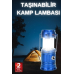 Büyük Boy Güneş Enerjili Kamp Feneri Işıldak Lamba Usb Şarjlı
