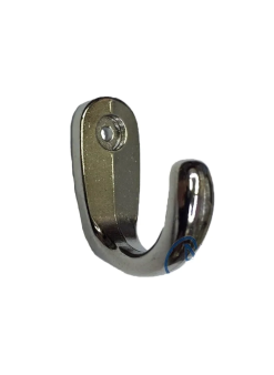 Büyük Tekli Fincan Askı, Dekor Askısı - Nikel, 100 Adet, 12x23x30 Mm