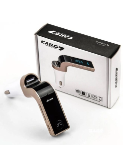 Carg7 Bluetooth Araç Fm Transmitter Usb Girişli