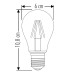 4W LED RUSTİK AMPUL