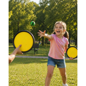 Catch Ball Set 2 Kişilik Top Yakalama Oyunu Çocuk Aktivite Seti