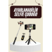 Cep Telefonu Tripod Standı Manyetik Selfie Sopa Bluetooth Uzaktan Kumandalı
