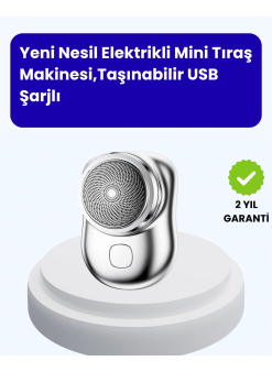 Cep Tipi Elektrikli Tıraş Makinesi – Güçlü, Sessiz, Su Geçirmez Ve Ultra Taşınabilir