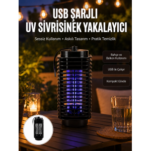 Çevre Dostu Elektrikli Sivrisinek Öldürücü Lamba – 50m² Etki Alanı Yeni Nesil