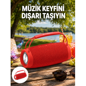 Çevreleyen Sesli Rgb Destekli Kablosuz Taşınabilir Hoparlör Yeni Nesil