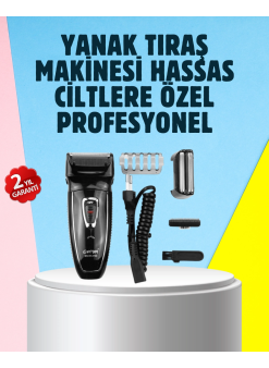 Çift Başlıklı Taşınabilir Tıraş Cihazı