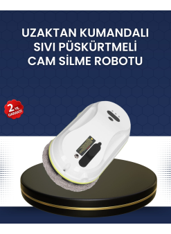 Çift Diskli Güvenli Otomatik Cam Silme Robotu