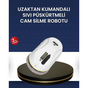 Çift Diskli Güvenli Otomatik Cam Silme Robotu