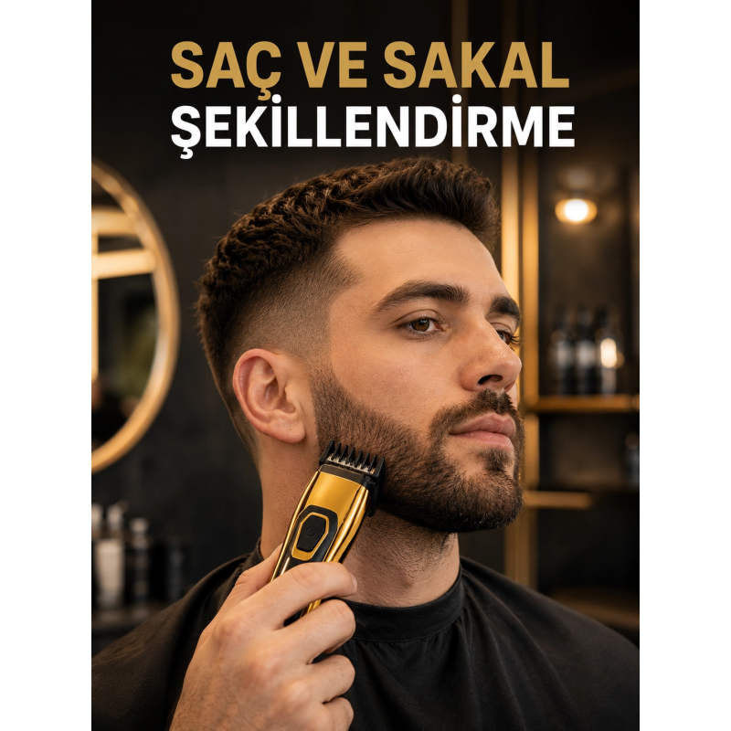 Çift Kademeli Güç Modlu Kablosuz Kişisel Bakım Seti Çift Kademeli Güç Modlu Kablosuz Kişisel Bakım Seti