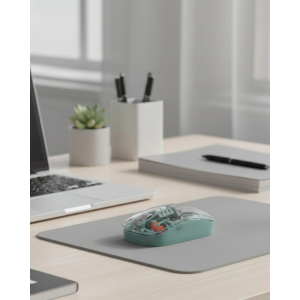 Çift Mod Bağlantılı Kablosuz Mouse Bluetooth Ve Usb Alıcılı