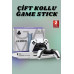 Çift Oyun Kollu 4k Hd Ekran Nostaljik 20.000 Oyunlu Beyaz Game Stick