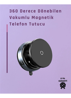 Çift Taraflı Vakum Emme Özellikli 4.7+ İnç Telefon Tutucu – Güvenli Sabitleme
