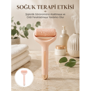 Cilt Bakımı İçin Buz Silindiri Yüz Masaj Aleti Yeni Nesil