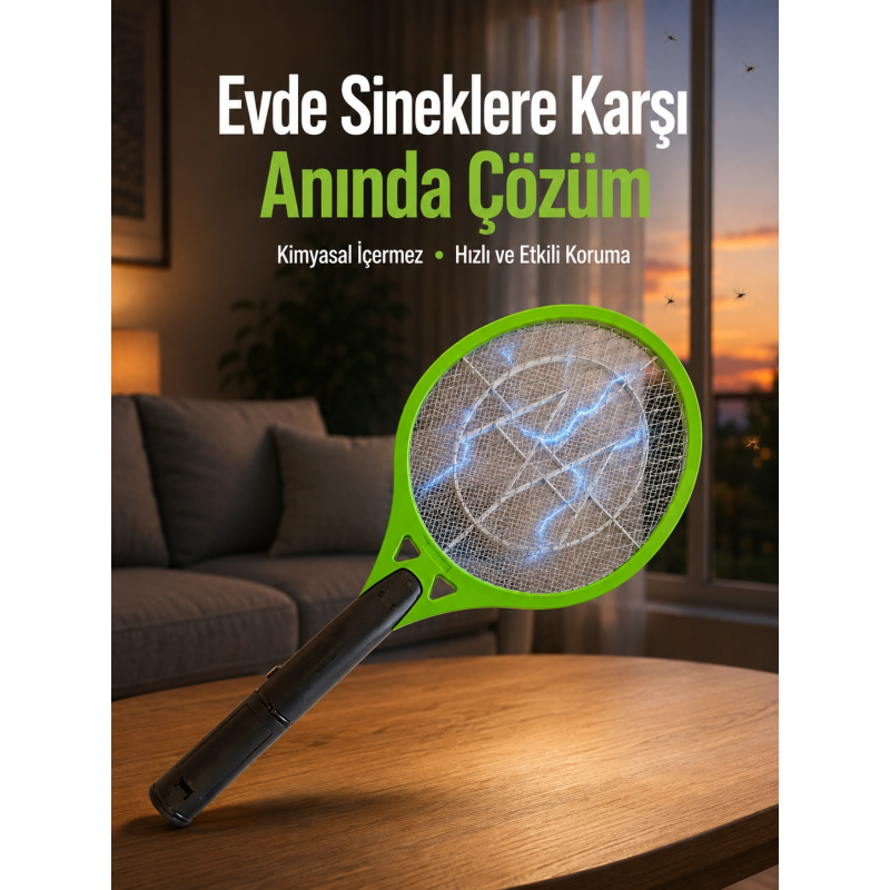 Çocuk Ve Evcil Hayvan Dostu Elektrikli Sinek Raketi | Güvenli Kullanım Yeni Nesil Çocuk Ve Evcil Hayvan Dostu Elektrikli Sinek Raketi | Güvenli Kullanım Yeni Nesil