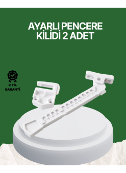 Çocuk Ve Evcil Hayvanlar İçin Pencere Emniyet Kilidi 2 Adet