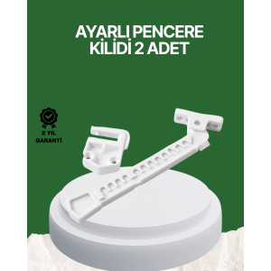 Çocuk Ve Evcil Hayvanlar İçin Pencere Emniyet Kilidi 2 Adet