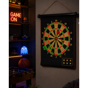 Çocuk Ve Yetişkin İçin Manyetik Dart Tahtası Katlanabilir Tasarım