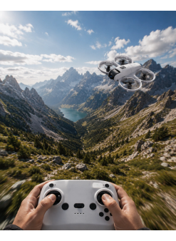 Çocuk Ve Yetişkin Kullanımına Uygun Kameralı Akıllı Drone