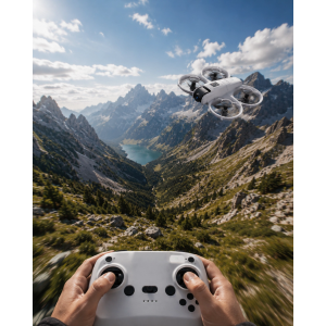 Çocuk Ve Yetişkin Kullanımına Uygun Kameralı Akıllı Drone