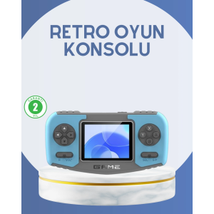 Çocuklara Özel Retro Oyun Konsolu Portatif Eğlence Cihazı