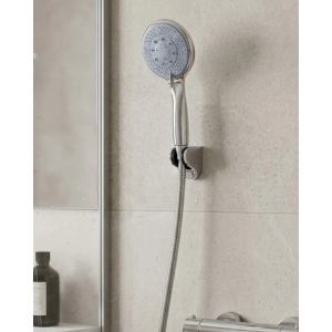 Çok Fonksiyonlu 4 Kademeli El Duşu Seti Spiral Hortumlu Banyo Duş Başlığı