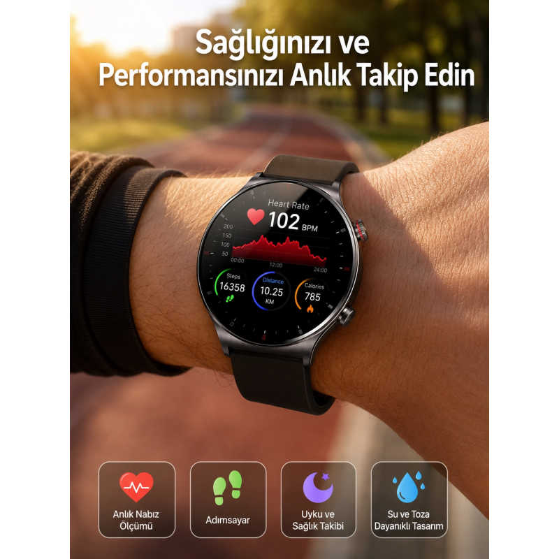 Çok Fonksiyonlu Akıllı Saat Bluetooth Bağlantılı Çağrı Cevaplayabilen Uzun Pil Ömrü Yeni Nesil Çok Fonksiyonlu Akıllı Saat Bluetooth Bağlantılı Çağrı Cevaplayabilen Uzun Pil Ömrü Yeni Nesil