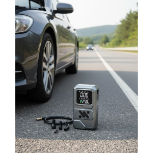 Çok Fonksiyonlu Akü Takviye Ve Taşınabilir Hava Kompresörü