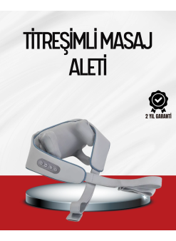 Çok Fonksiyonlu Kablosuz Masaj Aleti | 2 Modlu Isıtmalı